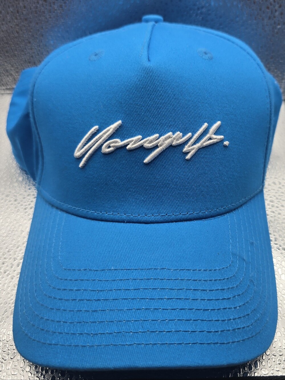 YoungLA 922 Signature Hat in Malibu Blue